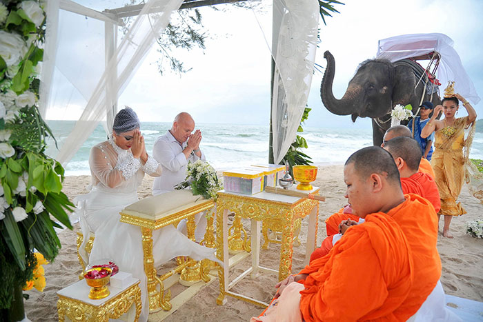 Khaolak Destination Elephant Wedding